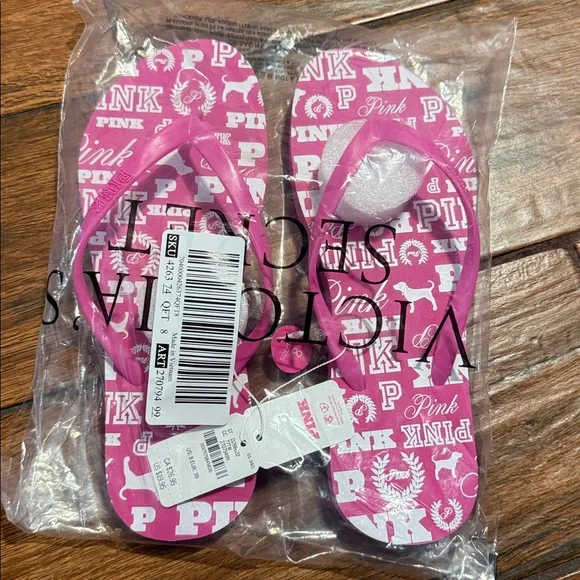 PINK Victoria's Secret Pink Sandals - Picture 2 of 2